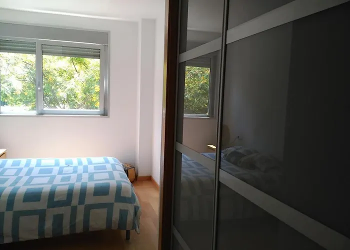 דירה 2 Bedrooms And 2 Bathrooms For 5 Pax, Swimming Pool, Free Parking And Near The Beach! סנט אדריה דה בסוס